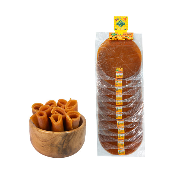 fruit leather Apple and apricot